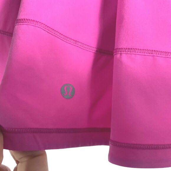 Lululemon Pace Rival Mid-Rise Skirt, Long, Sonic Pink, LW8AADT, size 2 - Picture 8 of 16